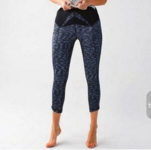 Lululemon High Rise Exquisite Leggings Dramatic Static  size 4